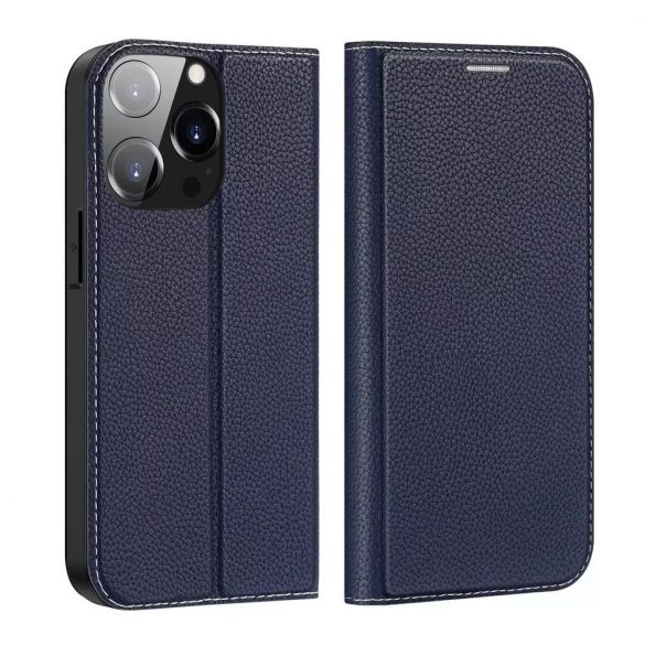 DUX DUCIS Skin X2 - Husa Folio Magnetica pentru Apple iPhone 14 Pro albastra