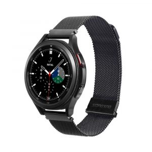 DUX DUCIS Milanese - curea magnetica din otel inoxidabil pentru Samsung Galaxy Watch / Huawei Watch / Honor Watch / Xiaomi Watch (banda 22mm) negru