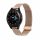 DUX DUCIS Milanese - curea magnetica din otel inoxidabil pentru Samsung Galaxy Watch / Huawei Watch / Honor Watch / Xiaomi Watch (banda 22mm) auriu