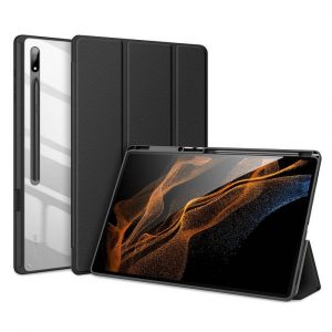 DUX DUCIS Toby - Husă inteligentă cu stocare creion pentru Samsung Tab S8 Ultra (X900/X906) negru