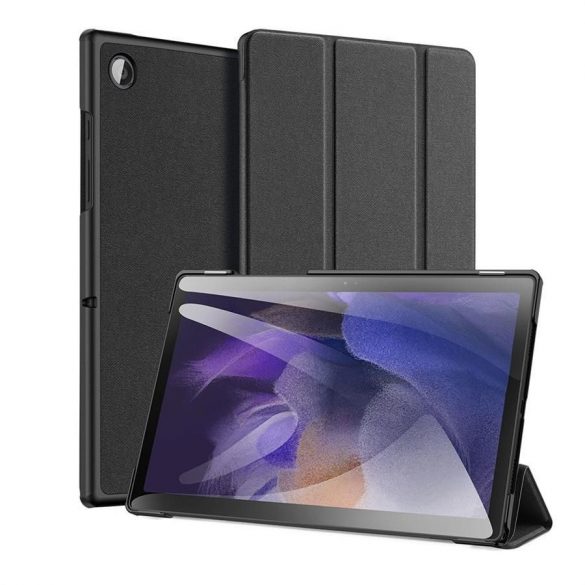 DUX DUCIS Domo - Husă trifold cu spațiu de depozitare pentru creioane pentru Samsung Tab A8 2021 10.5 (X200/X205) negru