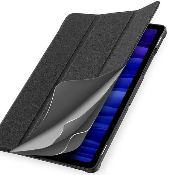 DUX DUCIS Domo - Husă triplă cu stocare creion pentru Samsung Tab A7 Lite 8.7 (T220/T225/T227) negru