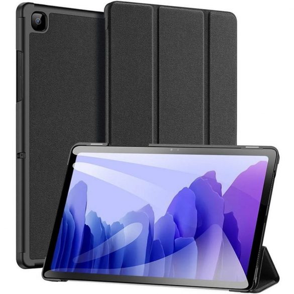 DUX DUCIS Domo - Husă triplă cu stocare creion pentru Samsung Tab A7 Lite 8.7 (T220/T225/T227) negru