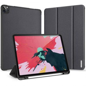 DUX DUCIS Domo -Husă Trifold cu stocare creion pentru iPad Pro 11 (2018/2020/2021/2022) negru