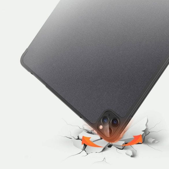 DUX DUCIS Domo -Husă Trifold cu stocare creion pentru iPad Pro 11 (2018/2020/2021/2022) negru