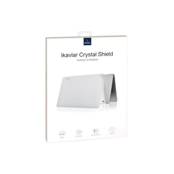 WiWU - iKavlar Crystal Shield pentru MacBook Air 13.6" 2022 - transparent