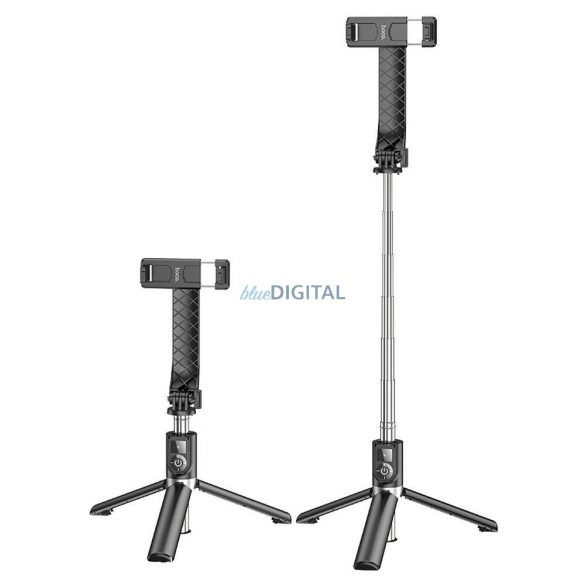 HOCO selfie stick trepied cu telecomandă bluetooth Prior K20 negru