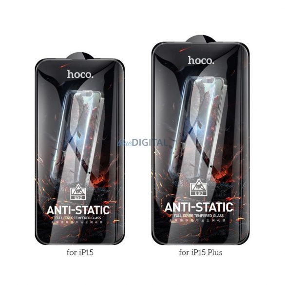 Sticlă călită HOCO HD Anti-static (SET 25in1) - MULTIPACK pentru iPhone 15 (G10)