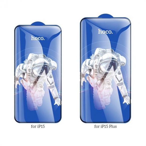 Scut HOCO din sticlă călită HD 5D Guardian (SET 10in1) - pentru iPhone 15 negru (G14)