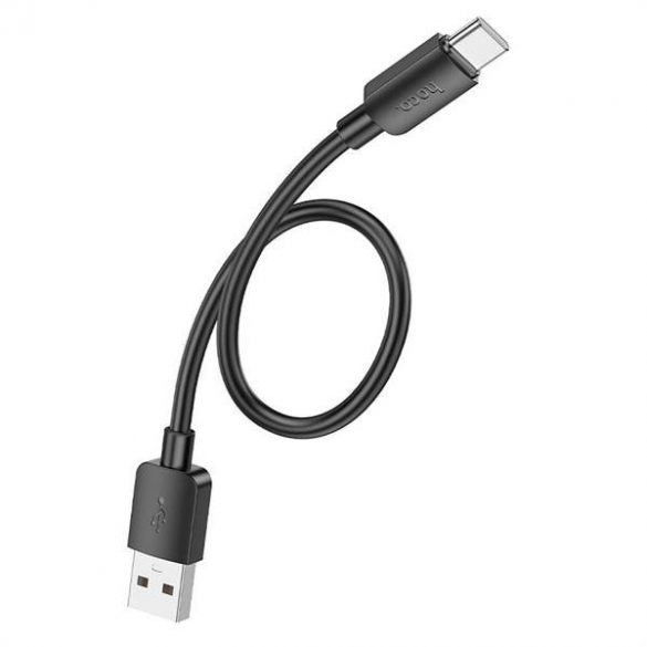 Cablu HOCO USB la tip C Hyper Power Delivery 27W X96 25cm negru