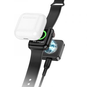 Incarcator wireless HOCO pentru Apple Watch 2,5W CW55 negru