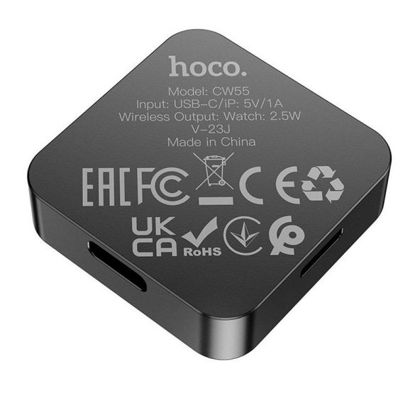 Incarcator wireless HOCO pentru Apple Watch 2,5W CW55 negru