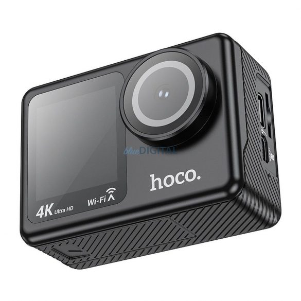 Cameră sport HOCO cu ecran dublu 1,3" + 2" DV101 negru