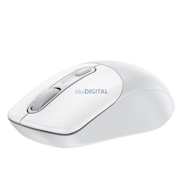 Mouse fără fir HOCO 2.4G GM28 alb gri