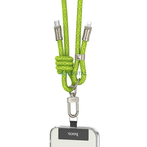 Hoco GH7 Tip-C - Cablu Lightning 20W PD 1.8m - verde