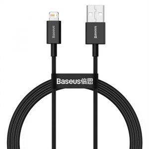 BASEUS cablel USB către Apple Lightning 8 pini 2,4A Superior Series Fast Charging CALYS-A01 1 metru negru