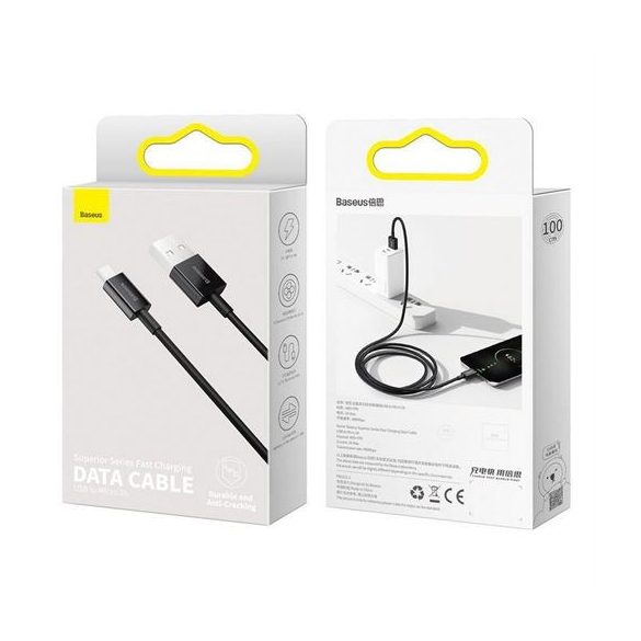 Cablu BASEUS USB A la Micro USB 2A Superior CAMYS-A01 2 m negru