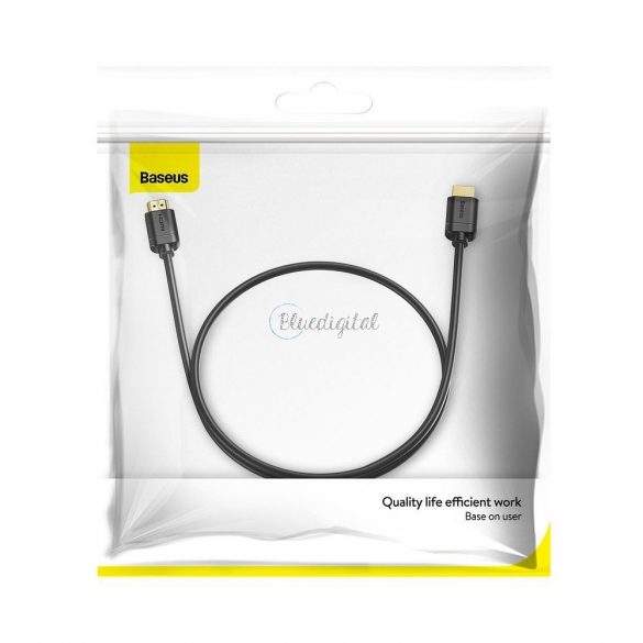 BASEUS cablu HDMI la HDMI 4K 60Hz 2.0 de înaltă definiție CAKGQ-A01 1m negru