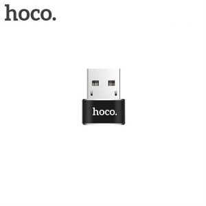 HOCO adaptor OTG USB la Tip C UA6 negru