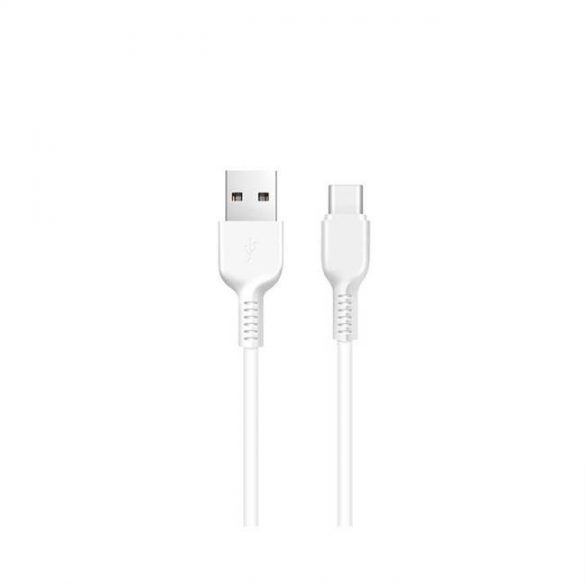 HOCO cablu USB Flash încărcare cablu de date pentru tip C X20 3 metri alb