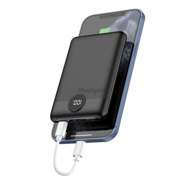 Power Bank VEGER S11 - 10 000mAh LCD Quick Charge PD22,5W negru