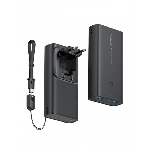 Power Bank VEGER ACE100 - 10 000mAh încărcare rapidă PD20W (W1146)