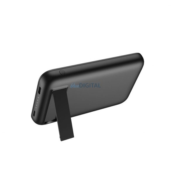 Power Bank VEGER MagOn cu suport pentru încărcare wireless MagSafe 15W- 5 000mAh PD20W negru (V0553P)