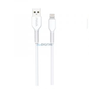 Cablu PAVAREAL USB la iPhone Lightning 5A PA-DC122 2m. alb