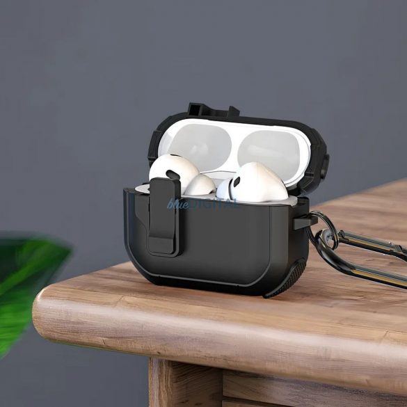 Husă Dux Ducis Pecp AirPods 4 - negru