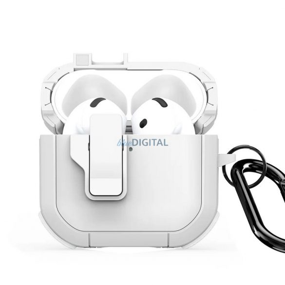 Husă Dux Ducis Pecp AirPods 4 - alb