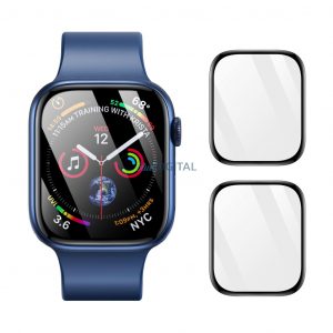 Dux Ducis LCD PMMA ecran protector cu margine neagră Apple Watch 10 42mm - 2 bucăți