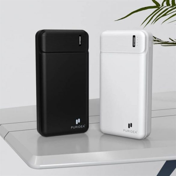 Power bank PURIDEA Q7 - 20 000mAh Încărcător rapid QC3.0 PD3.0 20W negru