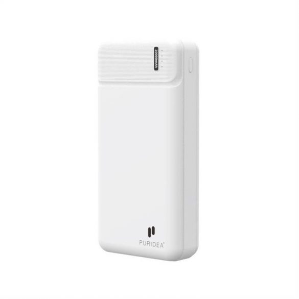 Power bank PURIDEA Q7 - 20 000mAh Încărcător rapid QC3.0 PD3.0 20W alb