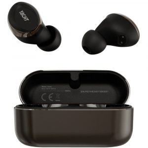 Căști wireless HIFUTURE bluetooth TWS YACHT HiFi negru auriu