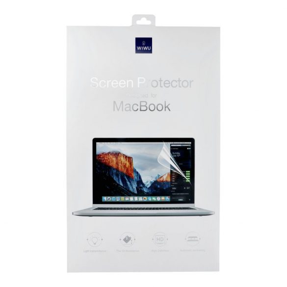 WiWU - Protector de ecran PET pentru MackBook New 13,3 inchi Pro și 13,3 inchi Air/2020 (A1706/A1708/A1989/A1932)