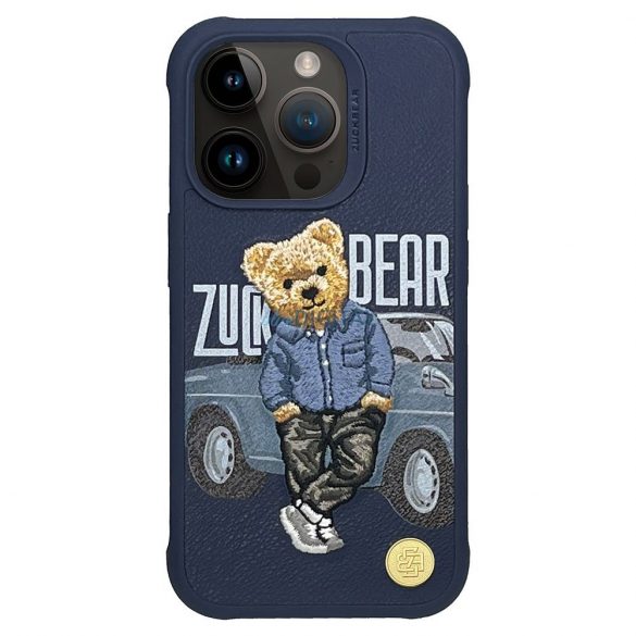 Carcasă Zuck Bear San Francisco Fortune pentru iPhone 15 Pro - model "Bay area player"