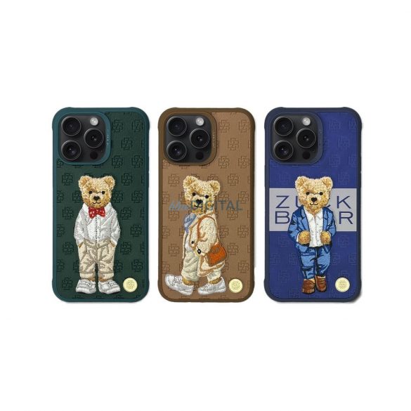 Zuck Bear Paris Gentleman caz iPhone 15 Pro - "Bag" model