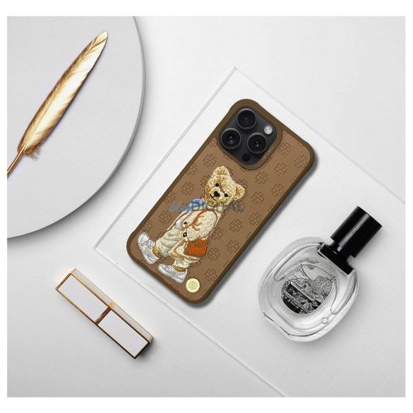 Zuck Bear Paris Gentleman caz iPhone 15 Pro - "Bag" model