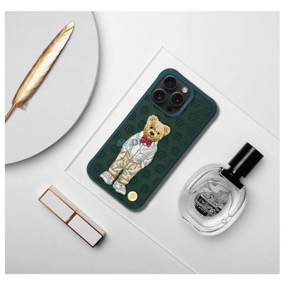 Zuck Bear Paris Gentleman Caz iPhone 15 Pro Max - model "Bow tie"