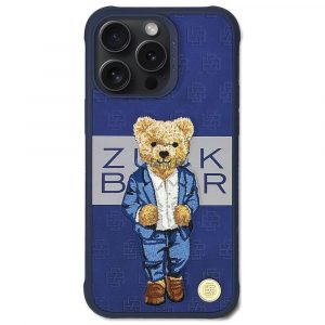 Carcasă Zuck Bear Paris Gentleman pentru iPhone 15 Pro Max - model "Suit"