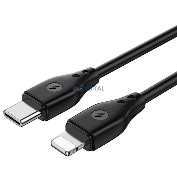 WiWU - Cablu de date seria Pioneer Wi-C002 USB C la Lightning 30W - negru