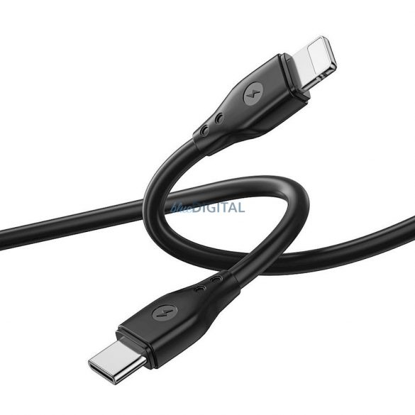 WiWU - Cablu de date seria Pioneer Wi-C002 USB C la Lightning 30W - negru