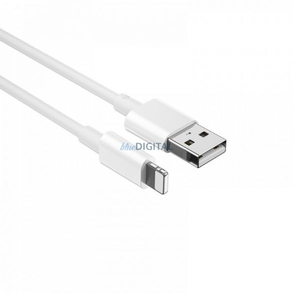 WiWU - Cablu de date din seria Classic Wi-C006 USB A la Lightning 2,4A - alb