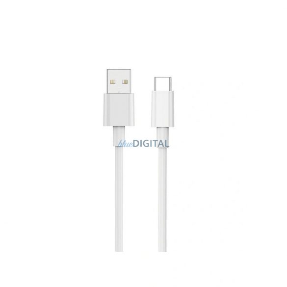 WiWU - Cablu de date din seria Classic Wi-C007 USB A la USB C 5A - alb