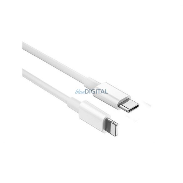 WiWU - Cablu de date din seria Classic Wi-C008 USB C la USB C 100W - alb