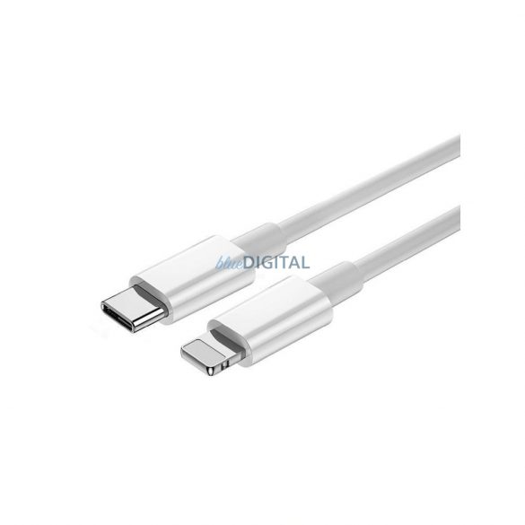 WiWU - Cablu de date din seria Classic Wi-C008 USB C la USB C 100W - alb