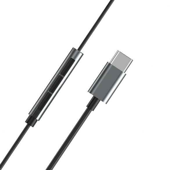 WiWU - Căști stereo cu fir EB315 USB C (DAC) - gri