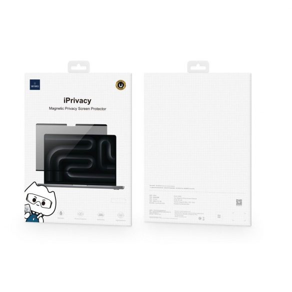 WiWU - Protector de ecran de confidențialitate magnetic pentru MackBook Air 2022 13,6 inchi (A2681)