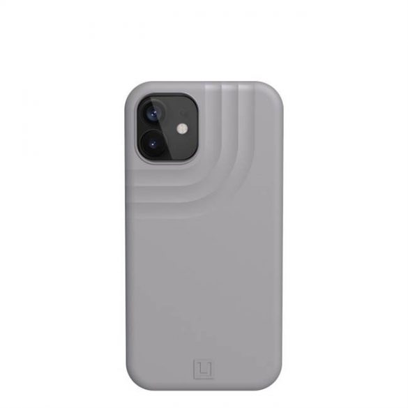 ( UAG ) Ancoră husă Urban Armor Gear pentru IPHONE 12 MINI gri deschis