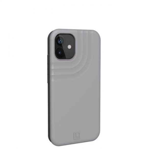 ( UAG ) Ancoră husă Urban Armor Gear pentru IPHONE 12 MINI gri deschis